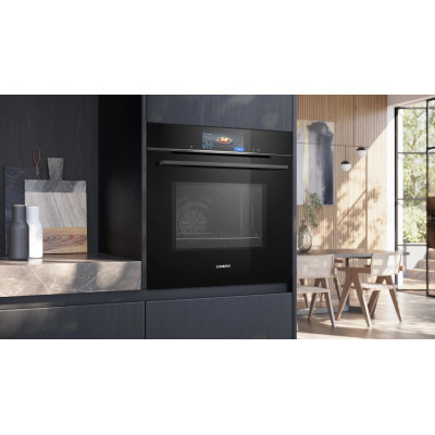 Siemens iQ700 HM778GMB1 horno 67 L 3600 W Negro