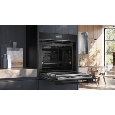 Siemens iQ700 HM776GKB1 horno 67 L 3600 W Negro