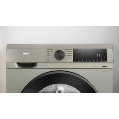 Siemens iQ500 WG56G2ZXES lavadora Carga frontal 10 kg 1600 RPM Acero