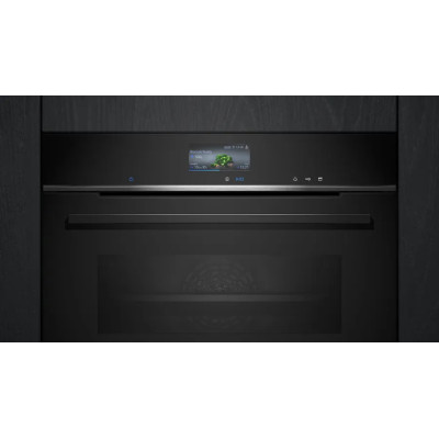 Siemens HS736G3B1 horno 71 L Negro, Acero inoxidable