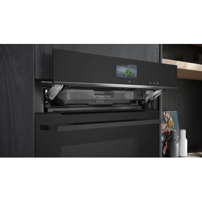 Siemens HS736G3B1 horno 71 L Negro, Acero inoxidable