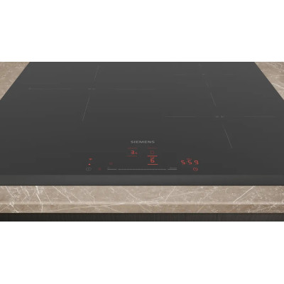 Siemens iQ100 EH631HCC1E hobs Negro Integrado 60 cm Con placa de inducción 3 zona(s)