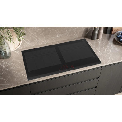 Siemens EX275HXC1E hobs Aluminio, Negro Integrado 90 cm Con placa de inducción 4 zona(s)