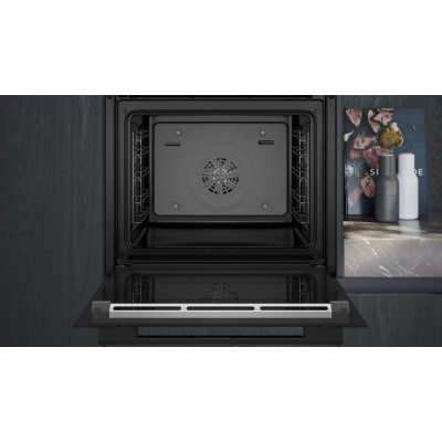 Siemens iQ700 HB734G1B1 horno 71 L 3600 W Negro