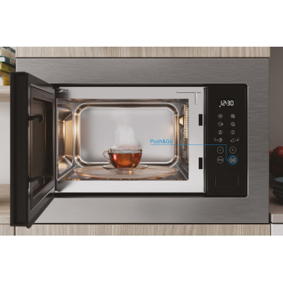 Indesit MWI 125 GX Acero inoxidable Microondas con grill Integrado 25 L 900 W