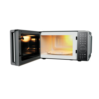 Beko MGC20130SFB microondas Negro, Plata Microondas con grill Encimera 20 L 700 W