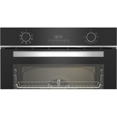 Beko BBIMA13300XS horno 72 L Negro, Acero inoxidable