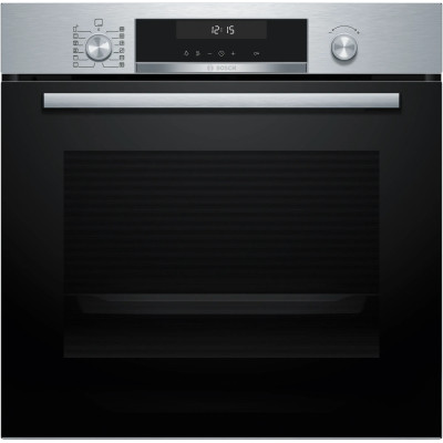 Bosch Serie 6 HBG578ES7 horno 71 L 3600 W Negro, Acero inoxidable