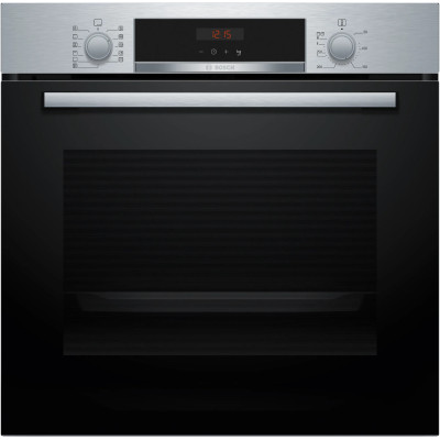 Bosch Serie 4 HBA574ES3 horno 71 L 3600 W Negro, Acero inoxidable