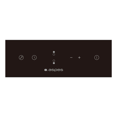 Aspes AV2301 hobs Negro Integrado 50 cm Cerámico 2 zona(s)