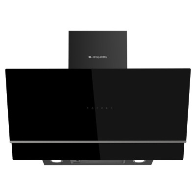 Aspes ACPD900A3IN campana De pared Negro 650 m³ h