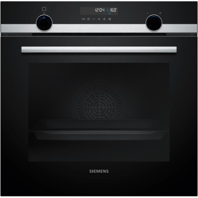 Siemens iQ500 HB578GES3 horno 71 L Negro, Acero inoxidable