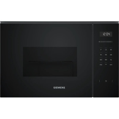 Siemens iQ500 BE555LMB1 microondas Negro Microondas con grill Integrado 25 L 900 W