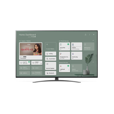 LG NanoCell NANO86 55NANO866PA Televisor 139,7 cm (55") 4K Ultra HD Smart TV Wifi Negro, Plata