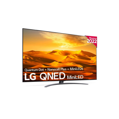 LG QNED MiniLED 65QNED916QA Televisor 165,1 cm (65") 4K Ultra HD Smart TV Wifi Negro, Gris