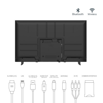 Thomson 43QA2S13 Televisor 109,2 cm (43") 4K Ultra HD Smart TV Wifi Gris