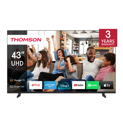 Thomson Q70 Series 43UG4S14 Televisor 109,2 cm (43") 4K Ultra HD Smart TV Wifi Negro