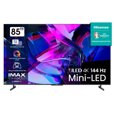 Hisense U7KQ 85U7KQ Televisor 2,16 m (85") 4K Ultra HD Smart TV Wifi Antracita 1000 cd   m²