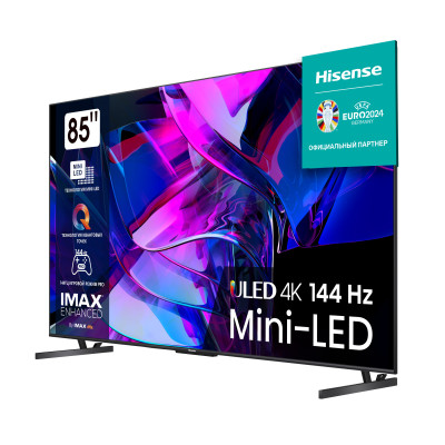 Hisense U7KQ 85U7KQ Televisor 2,16 m (85") 4K Ultra HD Smart TV Wifi Antracita 1000 cd   m²