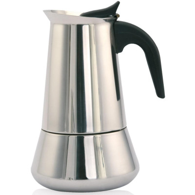 Orbegozo KFI 1260 cafetera manual Cafetera italiana Negro, Acero inoxidable