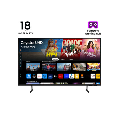 Samsung TU75DU7105K 190,5 cm (75") 4K Ultra HD Smart TV Wifi Negro