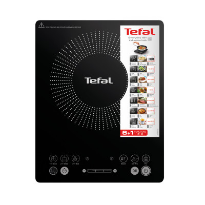 Tefal Everyday IH2108 hobs Negro Encimera Con placa de inducción 1 zona(s)