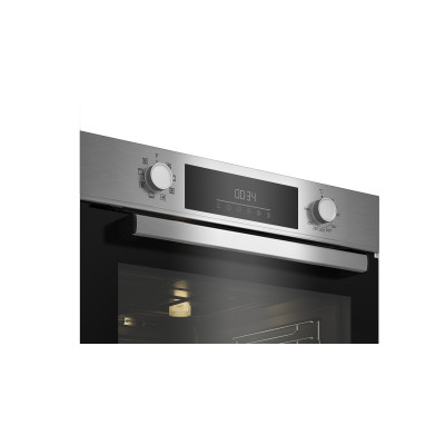 Beko BBIM12301X horno 72 L Negro, Acero inoxidable