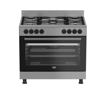 Beko GM 15120 DX NS cocina Cocina independiente Eléctrico Encimera de gas Acero inoxidable Beko GM 15120 DX NS cocina Cocina independiente Eléctrico Encimera de gas Acero inoxidable