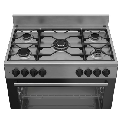 Beko GM 15120 DX NS cocina Cocina independiente Eléctrico Encimera de gas Acero inoxidable Beko GM 15120 DX NS cocina Cocina independiente Eléctrico Encimera de gas Acero inoxidable