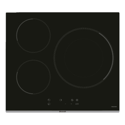 Brandt BPI6390B hobs Negro Integrado 56 cm Con placa de inducción 3 zona(s)