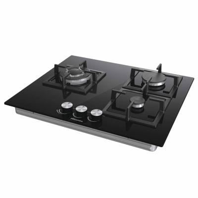 Hisense GG633B hobs Negro Encimera 58 cm Encimera de gas 3 zona(s)