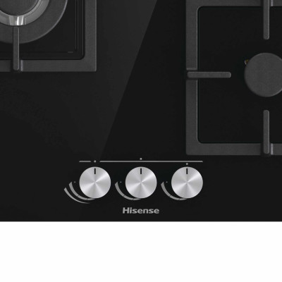 Hisense GG633B hobs Negro Encimera 58 cm Encimera de gas 3 zona(s)