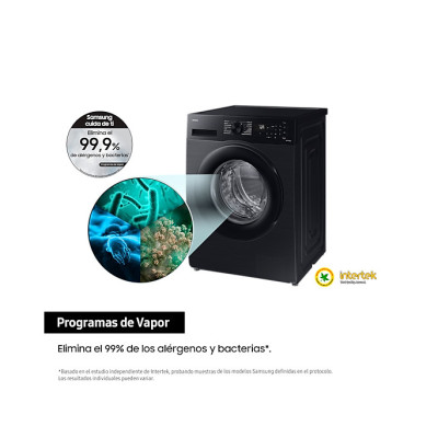 Samsung WW80CGC04DAB lavadora Carga frontal 8 kg 1400 RPM Negro