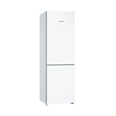 Bosch Serie 4 KGN366WCF nevera y congelador Independiente 326 L C Blanco