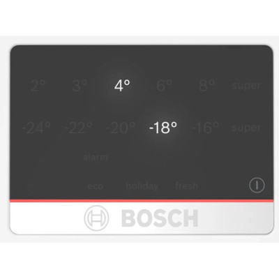 Bosch Serie 4 KGN397WCT nevera y congelador Independiente 363 L C Blanco