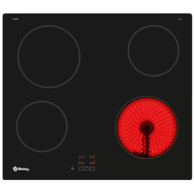 Balay 3EB761EN hobs Negro Integrado 59.2 cm Cerámico 4 zona(s)