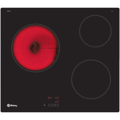 Balay 3EB764EN hobs Negro Integrado 59.2 cm Cerámico 3 zona(s)