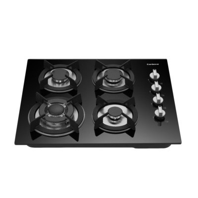 Corbero CPCGY2304N hobs Negro Integrado 60 cm Encimera de gas 4 zona(s)