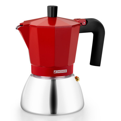 Monix M863106 cafetera manual Cafetera italiana 0,37 L Rojo