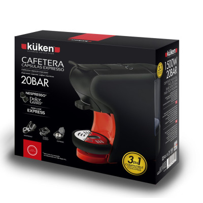 Küken 34342 cafetera eléctrica Semi-automática Macchina per caffè a capsule 0,6 L