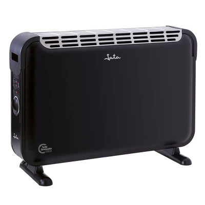 JATA C214T calefactor eléctrico Interior Negro 2000 W Convector