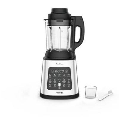 Moulinex LM835D 1,75 L Batidora de vaso 1400 W Negro, Metálico, Transparente