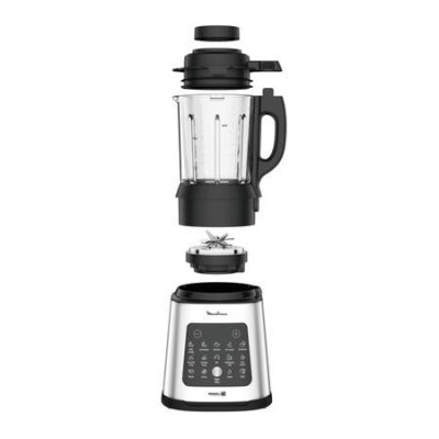 Moulinex LM835D 1,75 L Batidora de vaso 1400 W Negro, Metálico, Transparente