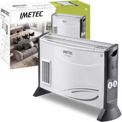 Imetec Eco Rapid Interior Gris, Blanco 2000 W Convector