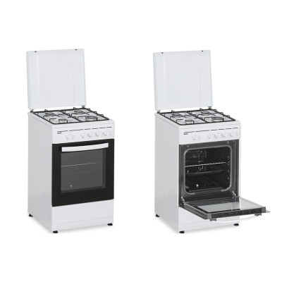 SVAN SKG4500TM cocina Cocina independiente Gas Encimera de gas Blanco