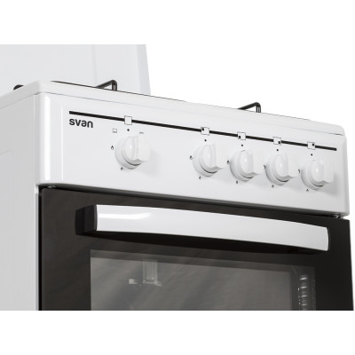 SVAN SKG4500TM cocina Cocina independiente Gas Encimera de gas Blanco