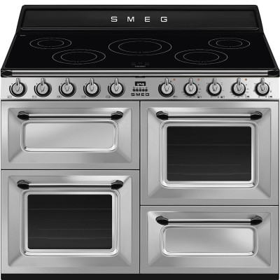 Smeg TR4110IX2 cocina Cocina independiente Eléctrico Con placa de inducción Acero inoxidable