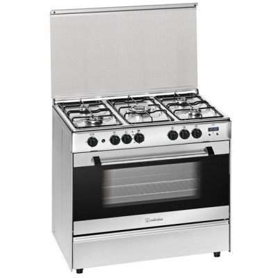 Meireles G 900 X Cocina independiente Encimera de gas Acero inoxidable