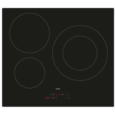 SVAN SI3601 hobs Negro Integrado 59 cm Con placa de inducción 3 zona(s)