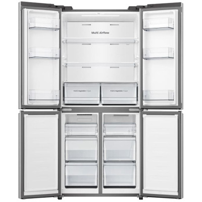 Hisense RQ5P470SEIE nevera puerta lado a lado Independiente 499 L E Acero inoxidable Hisense RQ5P470SEIE nevera puerta lado a lado Independiente 499 L E Acero inoxidable